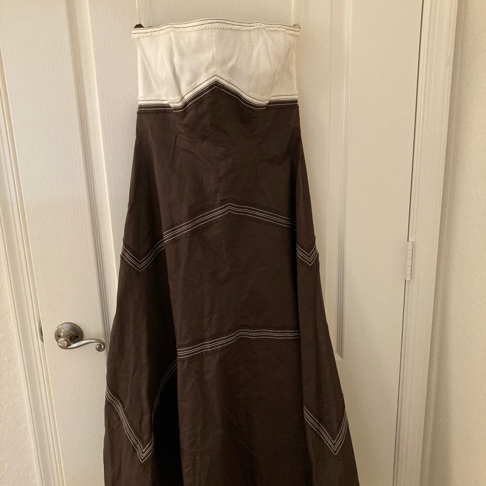 Worth Strapless Dress - Picture 1 of 7